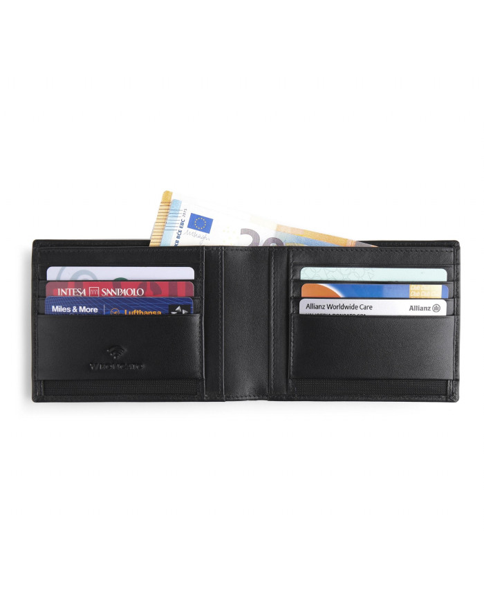 PORTAFOGLIO RONCATO UOMO ORIZZONTALE LE FIRENZE 2.0 NERO 41063201 NERO