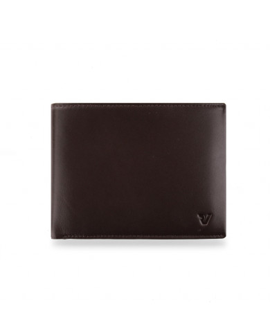PORTAFOGLIO RONCATO UOMO ORIZZONTALE CON PORTA MONETE E PATTA PASCAL T.MORO 41290044 T.MORO