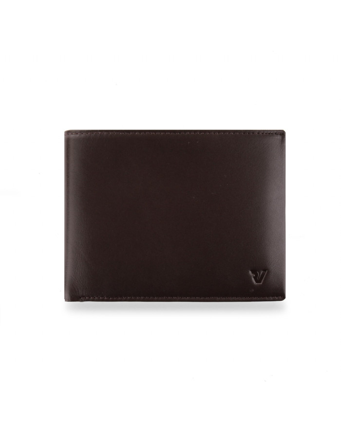 PORTAFOGLIO RONCATO UOMO ORIZZONTALE CON PORTA MONETE E PATTA PASCAL T.MORO 41290044 T.MORO