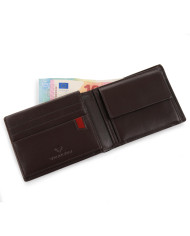 PORTAFOGLIO RONCATO UOMO ORIZZONTALE CON PORTA MONETE E PATTA PASCAL T.MORO 41290044 T.MORO