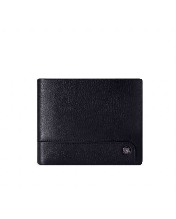 PORTAFOGLIO RONCATO UOMO ORIZZONTALE CON PORTA MONETE A CERNIERA ALASKA NERO 41241301 NERO