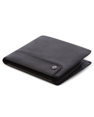 PORTAFOGLIO RONCATO UOMO ORIZZONTALE CON PORTA MONETE A CERNIERA ALASKA NERO 41241301 NERO