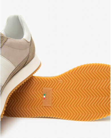 SNEAKERS NEROGIARDINI UOMO AROLD VELO TALPA NEPAL TORTORA SPARTA OSSO TR PALERMO TADEJ E601110U/501