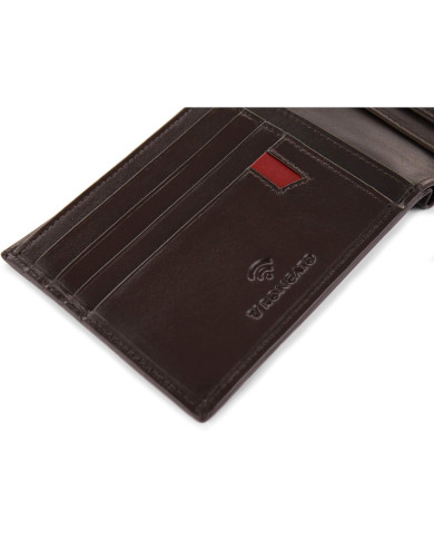 PORTAFOGLIO RONCATO UOMO ORIZZONTALE PASCAL TESTA DI MORO 13X9,5X1,5CM 41290444 