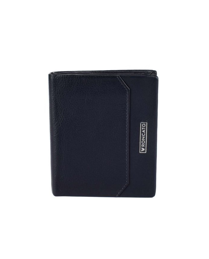 PORTAFOGLIO  RONCATO UOMO VERTICALE PICCOLO MANCHESTER BLU NAVY 9,4X10,8X1,7CM 