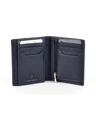 PORTAFOGLIO  RONCATO UOMO VERTICALE PICCOLO MANCHESTER BLU NAVY 9,4X10,8X1,7CM 