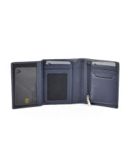 PORTAFOGLIO  RONCATO UOMO VERTICALE PICCOLO MANCHESTER BLU NAVY 9,4X10,8X1,7CM 