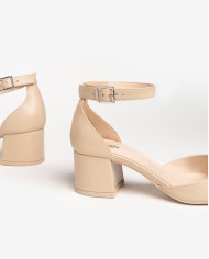 DECOLLETE' NEROGIARDINI DONNA NAPPA PANDORA LINO TPU TENNA E409500D/453