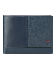 PORTAFOGLIO RONCATO UOMO ORIZZONTALE CON PORTA MONETE TRIAL DLX BLU NAVY 411145583