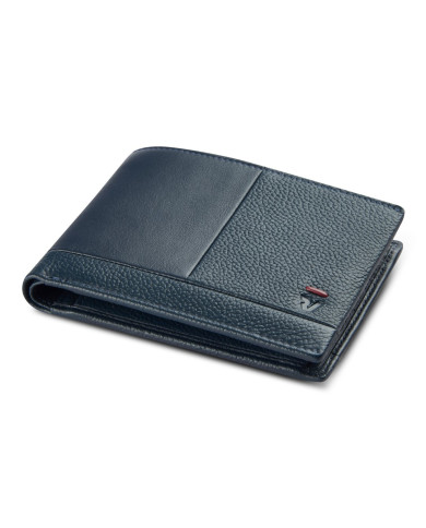 PORTAFOGLIO RONCATO UOMO ORIZZONTALE CON PORTA MONETE TRIAL DLX BLU NAVY 411145583