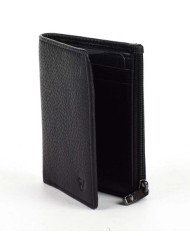 PORTAFOGLIO RONCATO UOMO PIATTO CON CERNIERA IRON 4.0 NERO 8,2X10,1X1,6CM 40071301