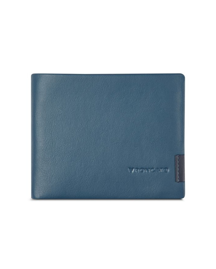PORTAFOGLIO RONCATO UOMO ORIZZONTALE CONPORTAMONETER E ZIP MONACO DENIM 9,5X12X2CM 41084258