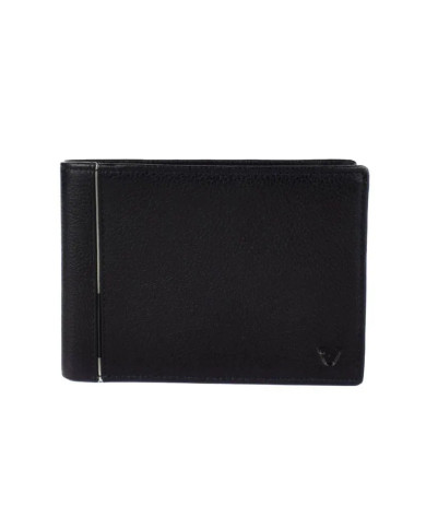 PORTAFOGLIO RONCATO UOMO ORIZZONTALE BOSTON NERO 9,5X12,2X2,5CM 41263201