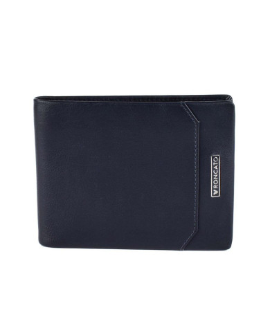 PORTAFOGLIO RONCATO UOMO ORIZZONTALE MANCHESTER BLU NAVY 12,5X9,5X1,5CM 41006283 