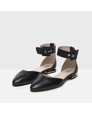 DECOLLETE' NEROGIARDINI DONNA NAPPA PANDORA NERO E012030DE/100