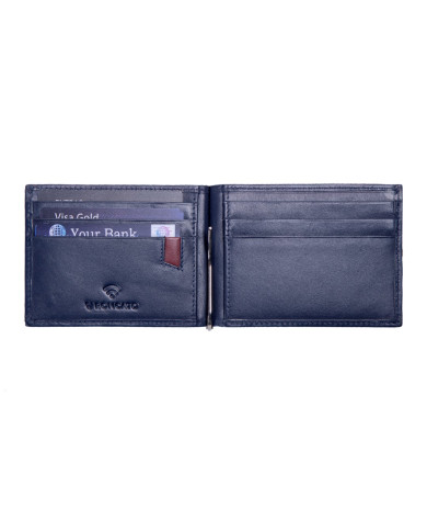 PORTAFOGLIO RONCATO UOMO FERMA SOLDI PASCAL NAVY 12X8,5X1CM 41299623