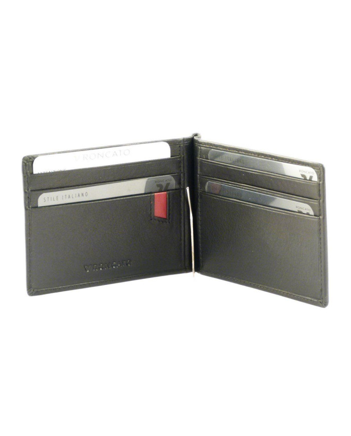 PORTAFOGLIO RONCATO UOMO FERMA SOLDI PASCAL NERO 11,9X8,8X0,8CM  41290601