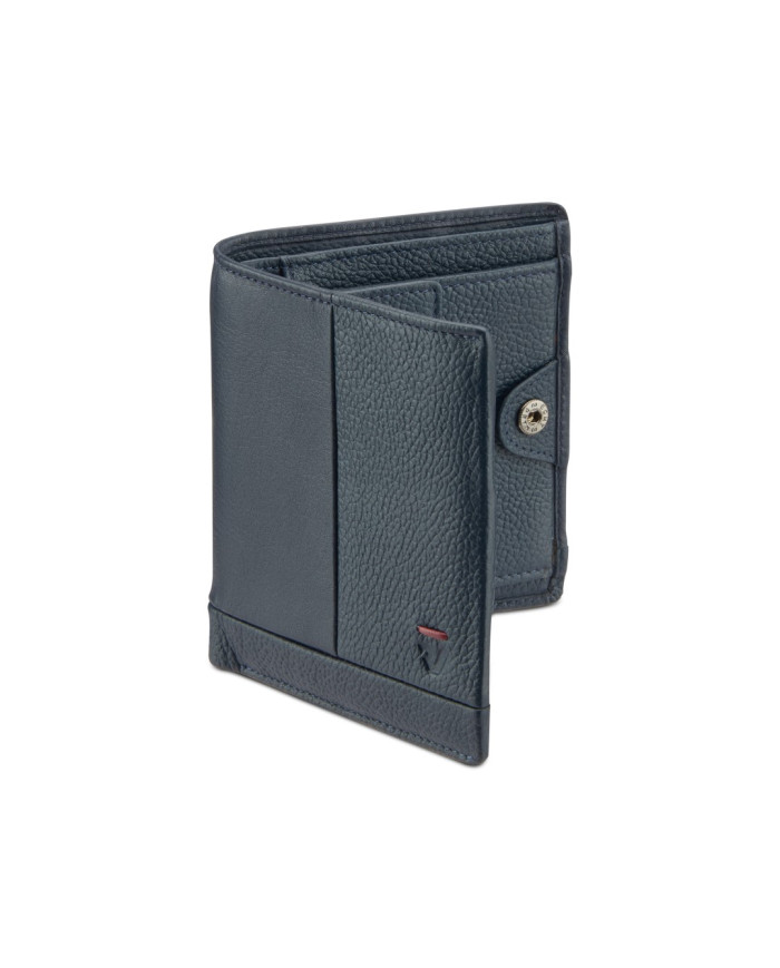 PORTAFOGLIO RONCATO UOMO PICCOLO CON PORTA MONETE TRIAL DLX BLU NAVY 11X9X1,5CM 41114783