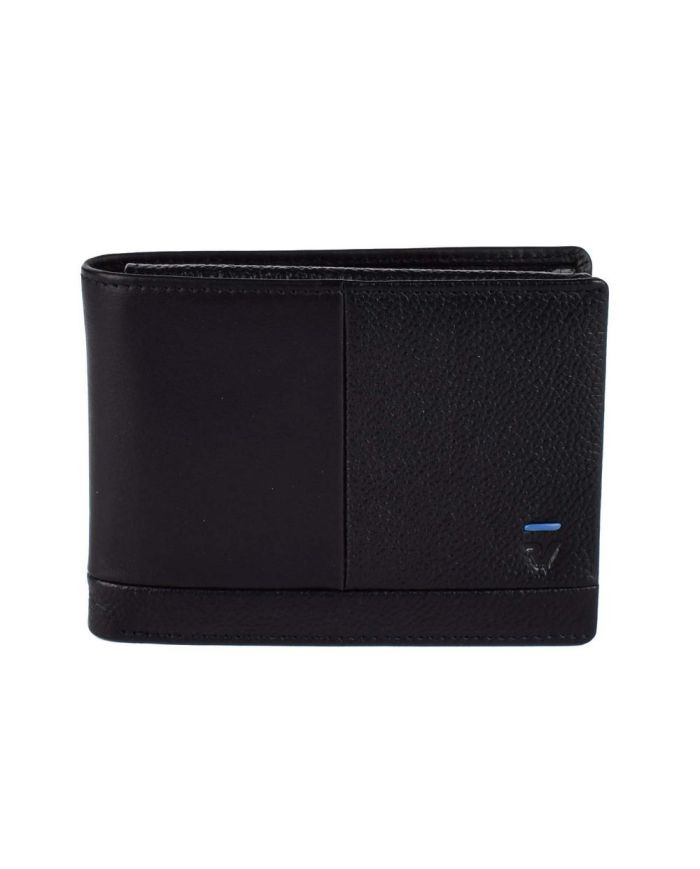 PORTAFOGLIO RONCATO UOMO ORIZZONTALE CON PATTA E PORTA MONETE TRIAL DLX NERO 41114401