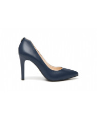 DECOLLETE' NEROGIARDINI DONNA PELLE BLU TACCO 9,5CM E413500DE/200