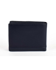 PORTAF ORIZZ CON PATTA E PORTAMONETE NAVY