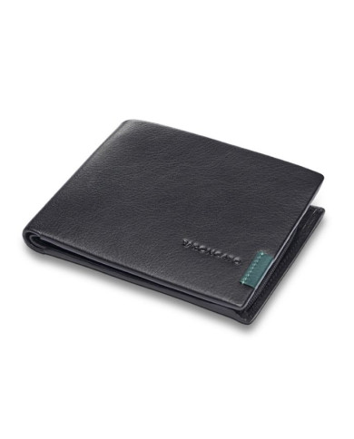 PORTAFOGLIO RONCATO UOMO ORIZZONTALE CON PORTAMONETE E ZIP MONACO NERO 9,5X12X2CM 41084201