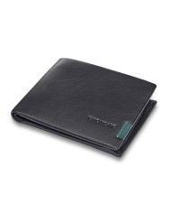 PORTAFOGLIO RONCATO UOMO ORIZZONTALE CON PORTAMONETE E ZIP MONACO NERO 9,5X12X2CM 41084201
