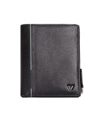 PORTAFOGLIO RONCATO UOMO PIATTO CON CERNIERA BOSTON NERO 41263501