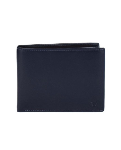 PORTAFOGLIIO ORIZZONTALE CON PORTA MONETE PASCAL NAVY 