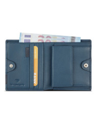 PORTAFOGLIO RONCATO UOMO COMPATTO CON PORTA MONETE MONACO DENIM 11X9X2CM 41083858