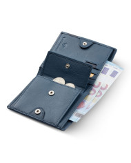 PORTAFOGLIO RONCATO UOMO COMPATTO CON PORTA MONETE MONACO DENIM 11X9X2CM 41083858