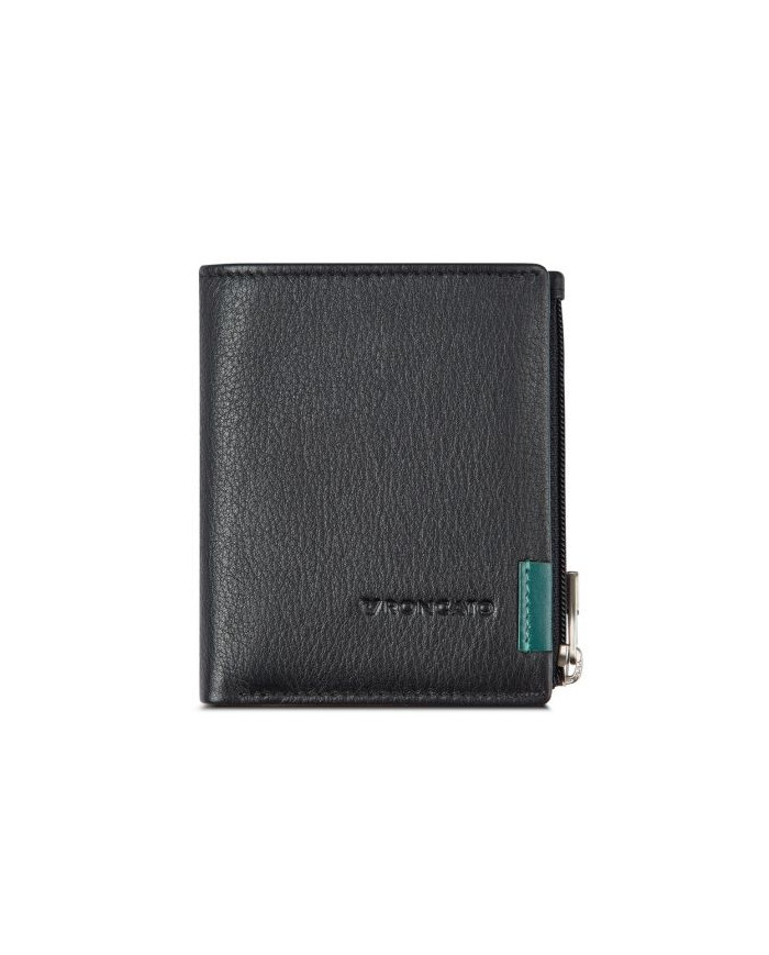 PORTAFOGLIO RONCATO PIATTO CON CERNIERA MONACO NERO 41084401
