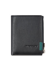 PORTAFOGLIO RONCATO PIATTO CON CERNIERA MONACO NERO 41084401