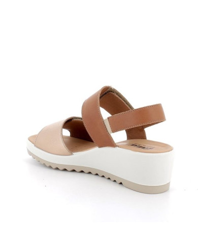 SANDALO CON ZEPPA ENVAL SOFT DONNA FIO.BO.OME/NAPP CHAMPAGNE/BEIGE 7778822