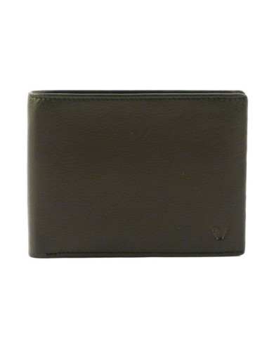 PORTAFOGLIO RONCATO UOMO ORIZZONTALE C/P.MONETE PASCAL NERO 12,5X9,6X1,5CM 4190101 