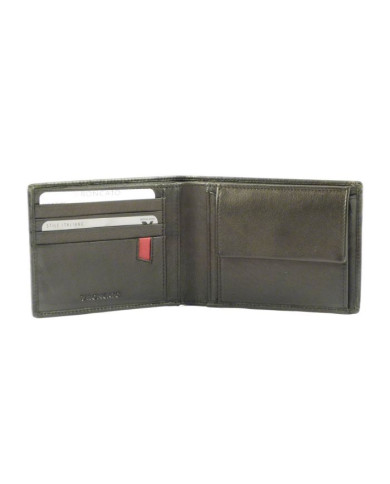 PORTAFOGLIO RONCATO UOMO ORIZZONTALE C/P.MONETE PASCAL NERO 12,5X9,6X1,5CM 4190101 