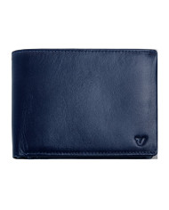 PORTAFOGLIO RONCATO UOMO ORIZZONTALE CON PATTA LATERALE PASCAL NAVY 41290323