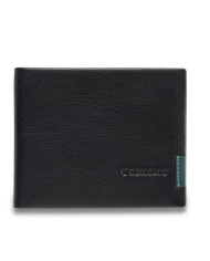 PORTAFOGLIO RONCATO ORIZZONTALE PORTA MONETE E POATTA MONACO NERO 41084001