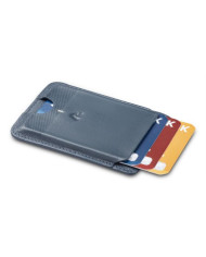 PORTA CARTE DI CREDITO RONCATO SLIM PER SMARTHPHONE BLU NOTTE
