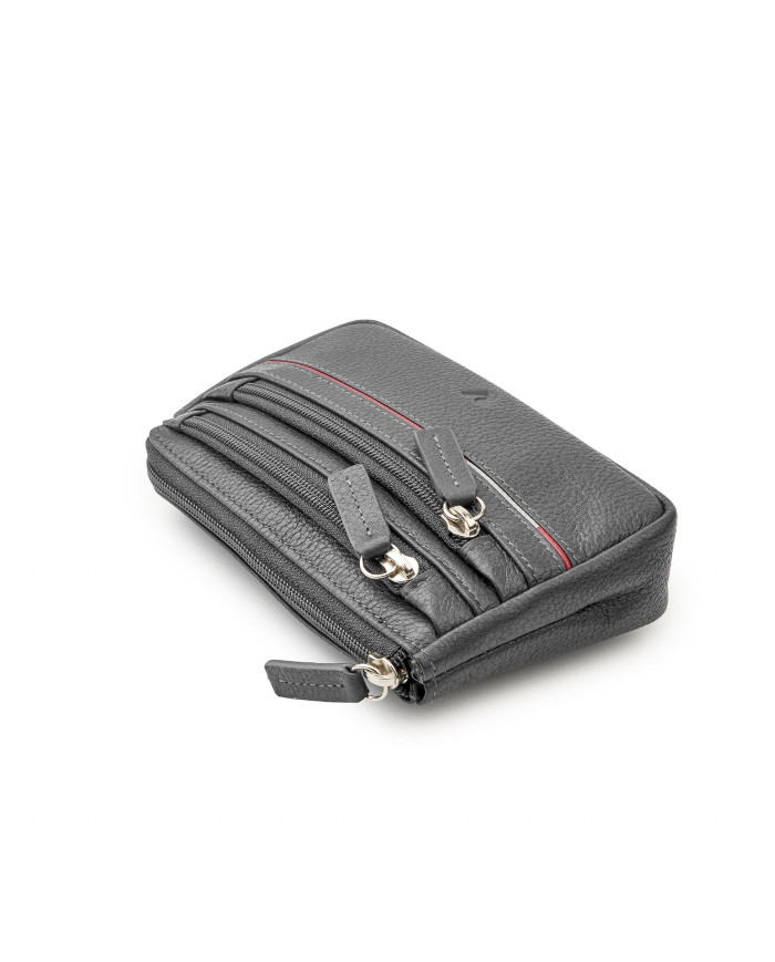 PORTACHIAVI RONCATO UOMO MULTIPLO BOSTON 41264022 ANTRACITE