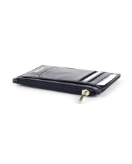 PORTA CARTE DI CREDITO RONCATO UOMO PIATTO CON CERNIERA MANCHESTER BLU NAVY 41006583