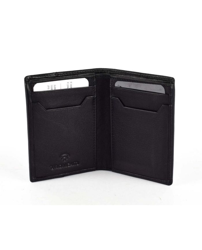 PORTAFOGLIO RONCATO UOMO PICCOLO MANCHESTER NERO 8X10X1,3CM 41006401