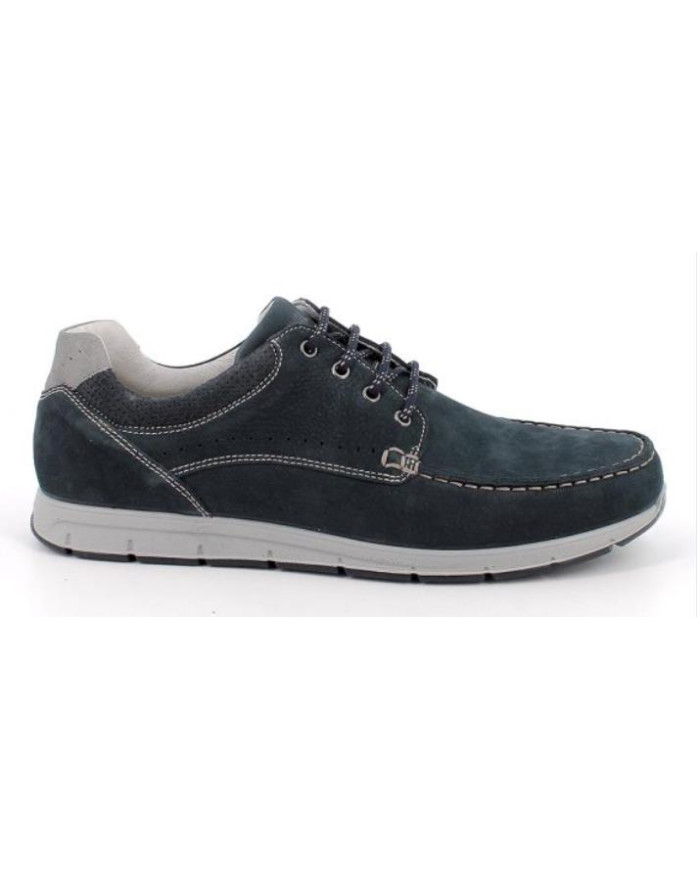 SNEAKERS ENVAL SOFT UOMO NABUK GUM BLU 1226200     