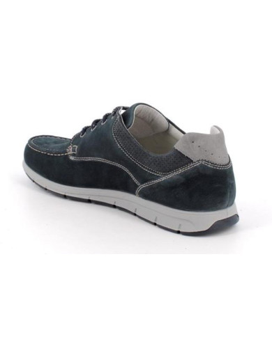 SNEAKERS ENVAL SOFT UOMO NABUK GUM BLU 1226200     