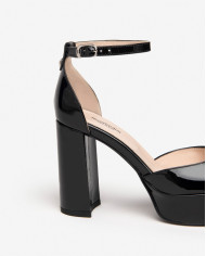 DECOLLETE' NEROGIARDINI DONNA VERNICE NERO TPU E409450D/100