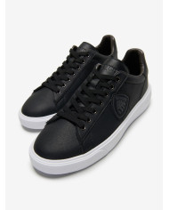 SNEAKERS BLAUER UOMO BUCK/LEA  S5BUCK01/LEA/BUCK01-WHITE/NAVY
