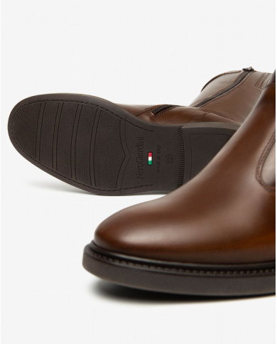 STIVALI NEROGIARDINI DONNA DELAVATO BEIGE TR POMEZIA I514714D/412