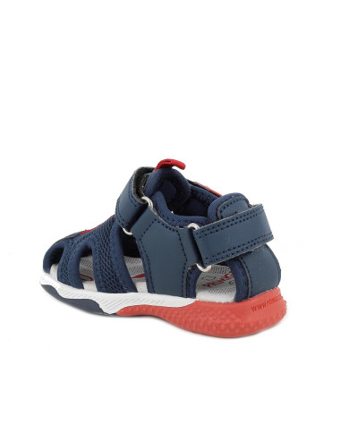 SANDALO PRIMIGI PRIMI PASSI BAMBINO T.RETE/NAPPA PU NAVY 1456155          