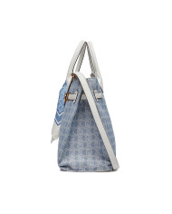 BORSA LIU JO BOSTON BAG BLUE DENIM 40X30X14CM AA4011 T9328 64018