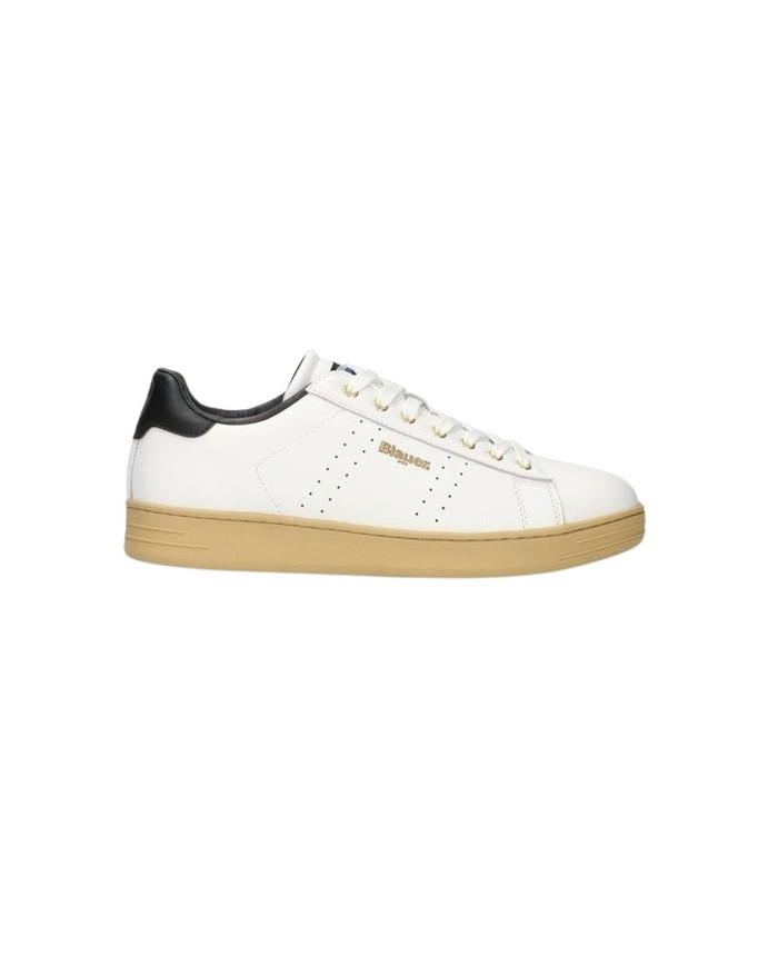 SNEAKERS BLAUER UOMO GRANT01 F5GRANT01/LEA/WHITE/BLACK